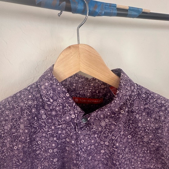 Tori Richard medium shirt dress - short sleeves - Picture 3 of 7